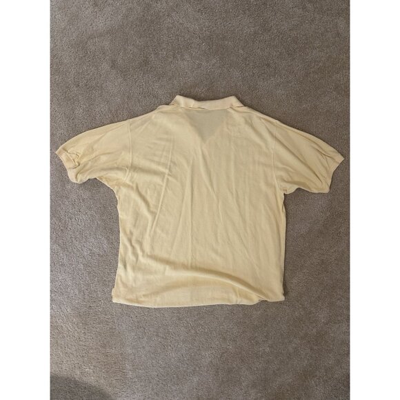 Polo Ralph Lauren Golf Shirt Classic Fit Yellow Short Sleeve Mens 2XLT 2XL Tall - Picture 5 of 5